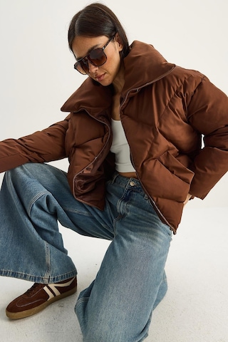Shade Kadın Oversize Şişme Mont 10191065 - Acı Kahve Kahverengi