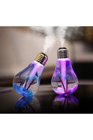 Night Light Bulb  Humidifier Mini Ampul Nemlendirici Usb Girişli