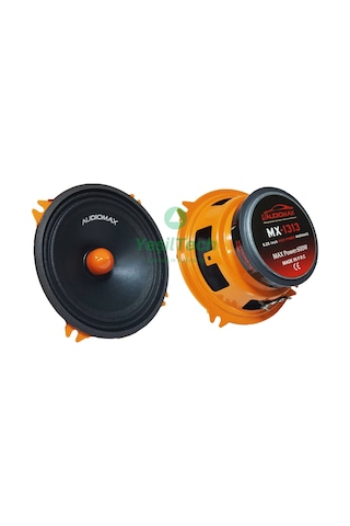 Audiomax 600 Watt 13 Cm Profesyonel 2'Li Midrange Hoparlör Takım
