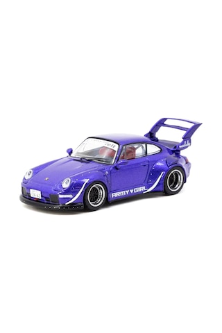 Tarmac Works 1/64 Rwb 993 Army Gırl Blue - Hobby64 T64-tl017-ag Çok Renkli