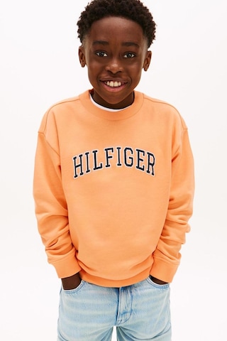 Tommy Hilfiger Erkek Çocuk Sweat Kb0kb10404 Turuncu