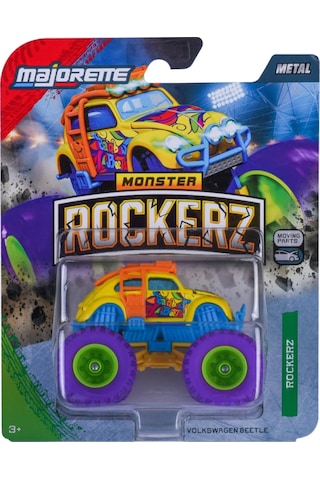 Monster Rockerz Assorment. 5-asst Volkswagen Beetle Çok Renkli