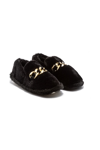Twigy Angel Kadın Peluş Ev Ayakkabısı Siyah 37/41 Siyah