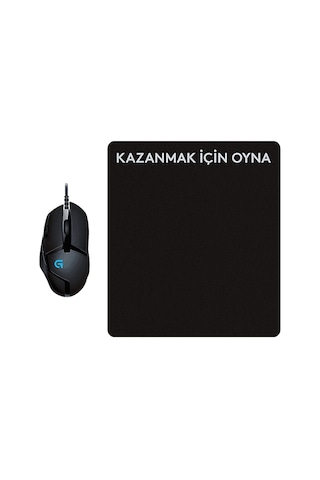 Logıtech G G402 Hyperion Fury Oyuncu Mouse + 45x40 Cm Mousepad Kit
