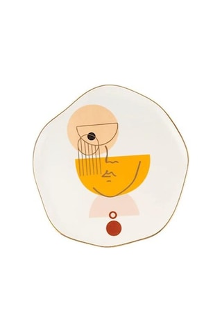 Porland Abstract 27 Parça Yemek Takımı Çok Renkli