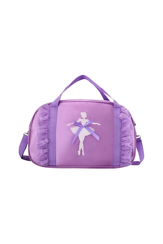 Homyl Bale Dans Çantası Tatlı Tutu Elbise Seyahat Için Çocuk Mor