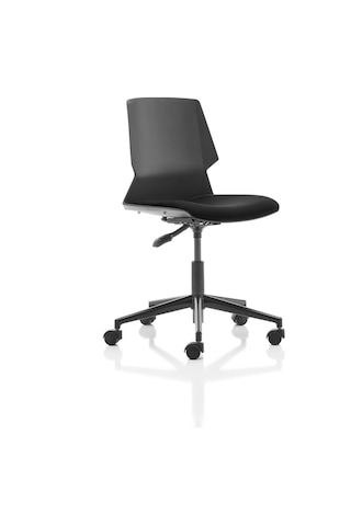 Rapido Pietra Çalışma Koltuğu - Siyah P550S Metal Ayak