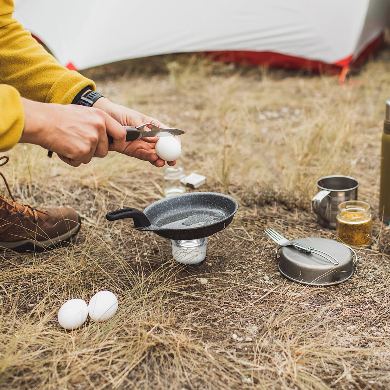 Yunboo Alüminyum Alkol Fırını Hwl-34a Gümüş - Ultra Hafif, Dayanıklı, Kamp Ve Doğa Etkinlikleri İçin Taşınabilir Gümüş