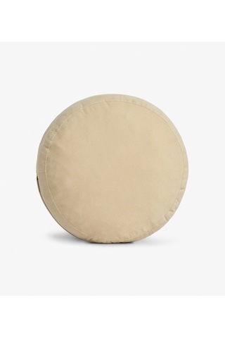 Ekru Meditasyon Minderi 33 Cm Çap Çok Renkli