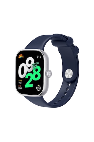 Zore Xiaomi Redmi Watch 4 Clo- Krd-109 Silikon Kordon-lacivert