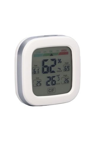 Reedark Oda Sıcaklık Ve Nem Ölçer, Renkli Ekran, Yüksek-düşük Değer Gösterimi, Yüksek Hassasiyetli Sensör, Yatak Odası-ofis-mutfak Uygun