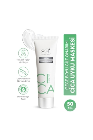 Soi Cica Yatıştırıcı Uyku Maskesi 50 ML