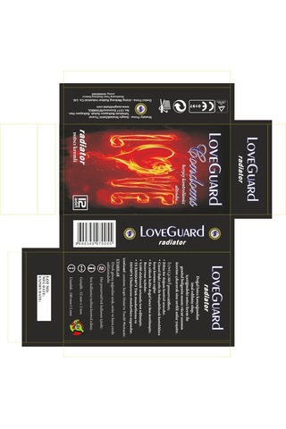 Love Guard Radiatör Isıtıcı Kremli Prezervatif 12'li