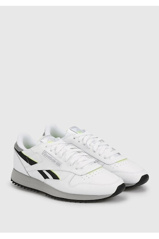 Reebok 100032767 Classıc Leather Rıpple Günlük Spor Ayakkabı Beyaz Yeşil Beyaz - Yeşil