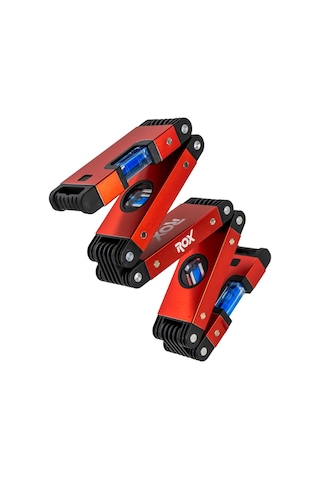 Rox 0176 Mıknatıslı Alüminyum Katlanır Su Terazisi 70 cm