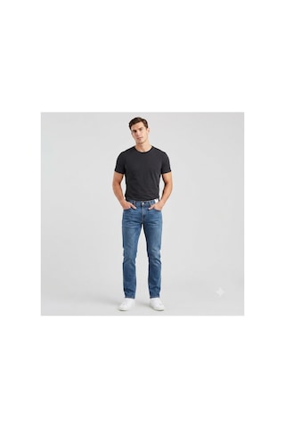 Levi's 511 Pamuklu Normal Bel Slim Fit Jeans Erkek Likralı Rahat Kot Pantolon -0002 Kot Mavi