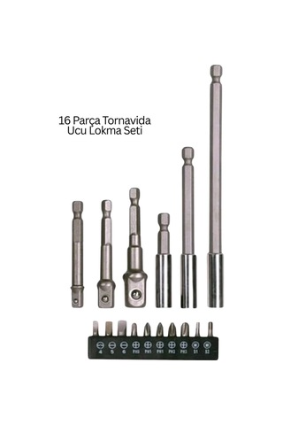 16lı Matkap Ucu Seti