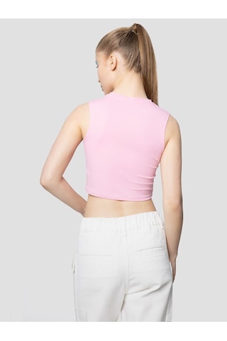 LOFT Crop Kadın Atlet Lf2032011 Q1.v1 Pembe