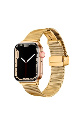 Apple Uyumlu Watch 7 41 MM Zore Krd-85 Metal Kordon