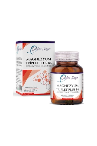 Canfeza Sezgin Magnezyum Triplet Vitamin Plus B6 60 Tablet
