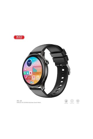 Xo J6 Yuvarlak Slim Kasa Akıllı Saat (İthalatçı Garantili)