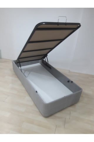 Bengimobilya Baza Standart Silinir Model Metal Çelik Fırın Boya 90*190 El Yap