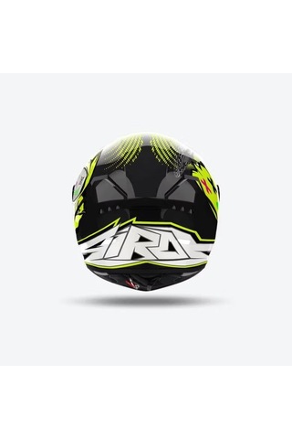 Aıroh Connor Gamer Gloss Kask Siyah Sarı