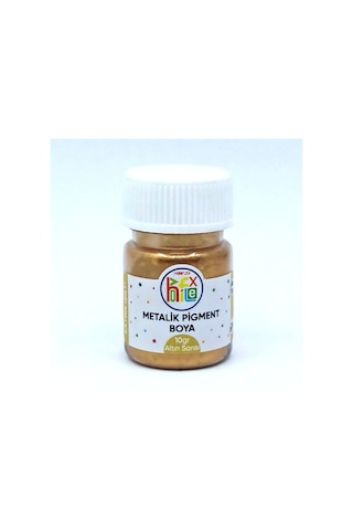 EPOKSİ REÇİNE METALİK SEDEFLİ PİGMENT TOZ BOYA ALTIN SARISI 10 GR