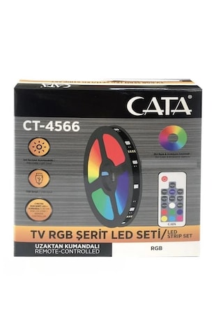 Cata Ct-4566 Rgb Şerit Led Set Usb Girişli