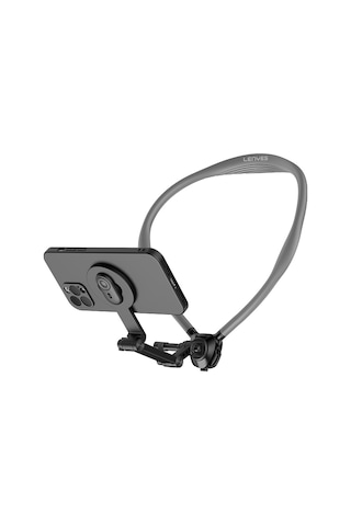 Lenyes Cr197 Eller Serbest Magnetik Boyun Askılı Telefon Tutucu Siyah