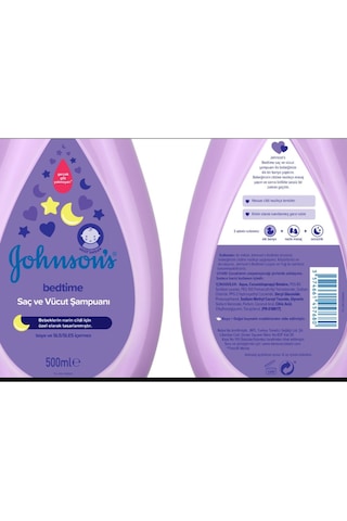 Johnson's Baby Bedtime Sakinleştirici Naturacalm Aromalı Saç ve Vücut Şampuanı 500 ml