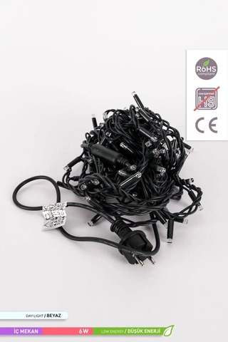 ACK 100 LED li Seri Eklenebilir LED Süsleme 6500K Beyaz Işık 220V