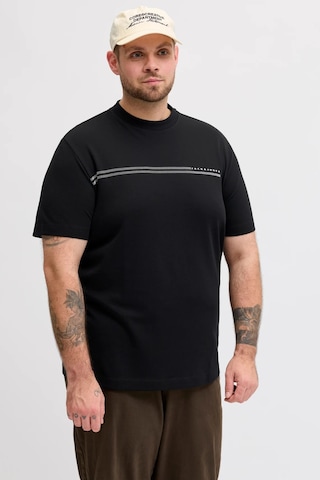 Jack & Jones Erkek T Shirt 12297257 Siyah Siyah