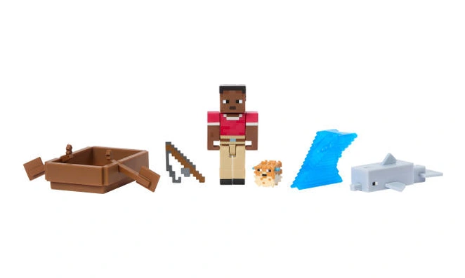 Minecraft 3.25" Figürler - İkili Paket Saılor Zurı & Zurı Marın J