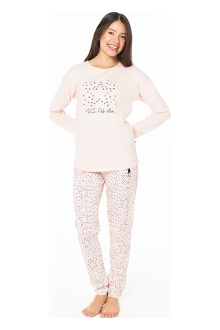 U.s. Polo Assn. U.s. Polo Assn. Kadın Somon Pijama Takım-somon-s Çok renkli U.s. Polo Assn. U.s. Polo Assn. Kadın Somon Pijama Takım-somon-s Çok renkli