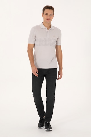 U.S. Polo Assn. U.s. Polo Assn. Erkek Taş Tişört 50324789-vr049 Taş Rengi