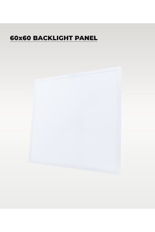48 W. Sıva Altı 60x60 Backlight Beyaz Panel Armatür 4000k - 2 Adet