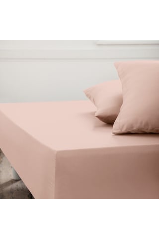 Maki Home Pamuklu Bej 160x200 Çift Kişilik Lastikli Çarşaf Seti Bej