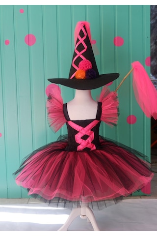 Cadı Kostümü Hallowen Kostümü