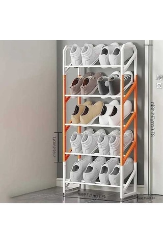 Flybuy Yh Turuncu Raf Katmanlı Giriş Dolabı Çok Bosphorusboutique Pratik Ayakkabı Ambition Yj Turuncu