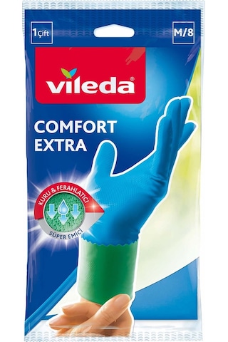 Vileda Comfort Extra Orta Boy Bulaşık Eldiveni