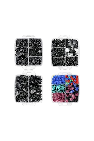 1281 Adet Araba Tutucu Klipsi Ve Plastik Bağlantı Elemanları Seti 38 B