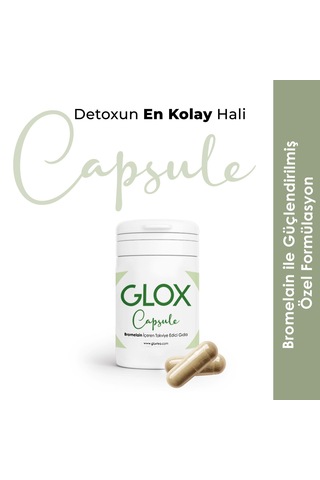 Glox Capsule Güçlendirilmiş Etki 30 Günlük Kullanım