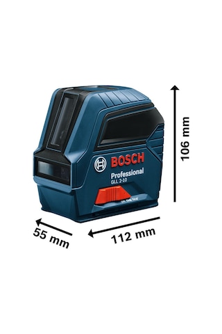 Bosch Professional GLL 2-10 Çizgi Lazeri - 0601063L00