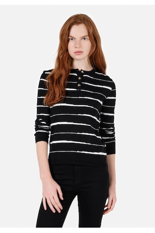Colin's Colins Siyah Kadın Kazak Cl1072527 Q1.v2 Blk Siyah