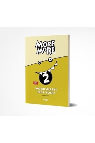 New More&More English 2 Worksheets & Test Book Kurmay Elt N11.22486