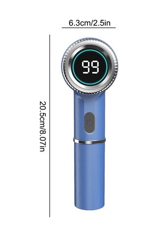 Elektrikli Temizleme Fırçası, Güç Göstergesi, 3 Hız Ve Maksimum 2400 Rpm Mavi