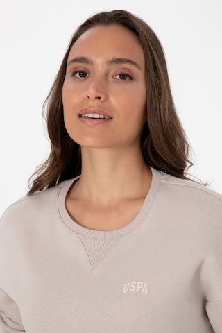 U.S. Polo Assn. Kadın Taş Şardonlu Bisiklet Yaka Basic Sweatshırt 50313586-VR049