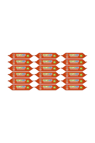 Freshlife Hasta Vücut Temizleme Islak Mendil Havlu 50 Yaprak Xl 18'li Set