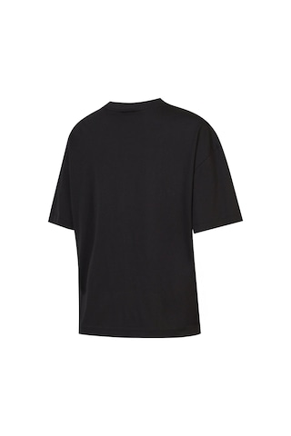 New Balance Lifestyle Kadın Tshirt Siyah Siyah